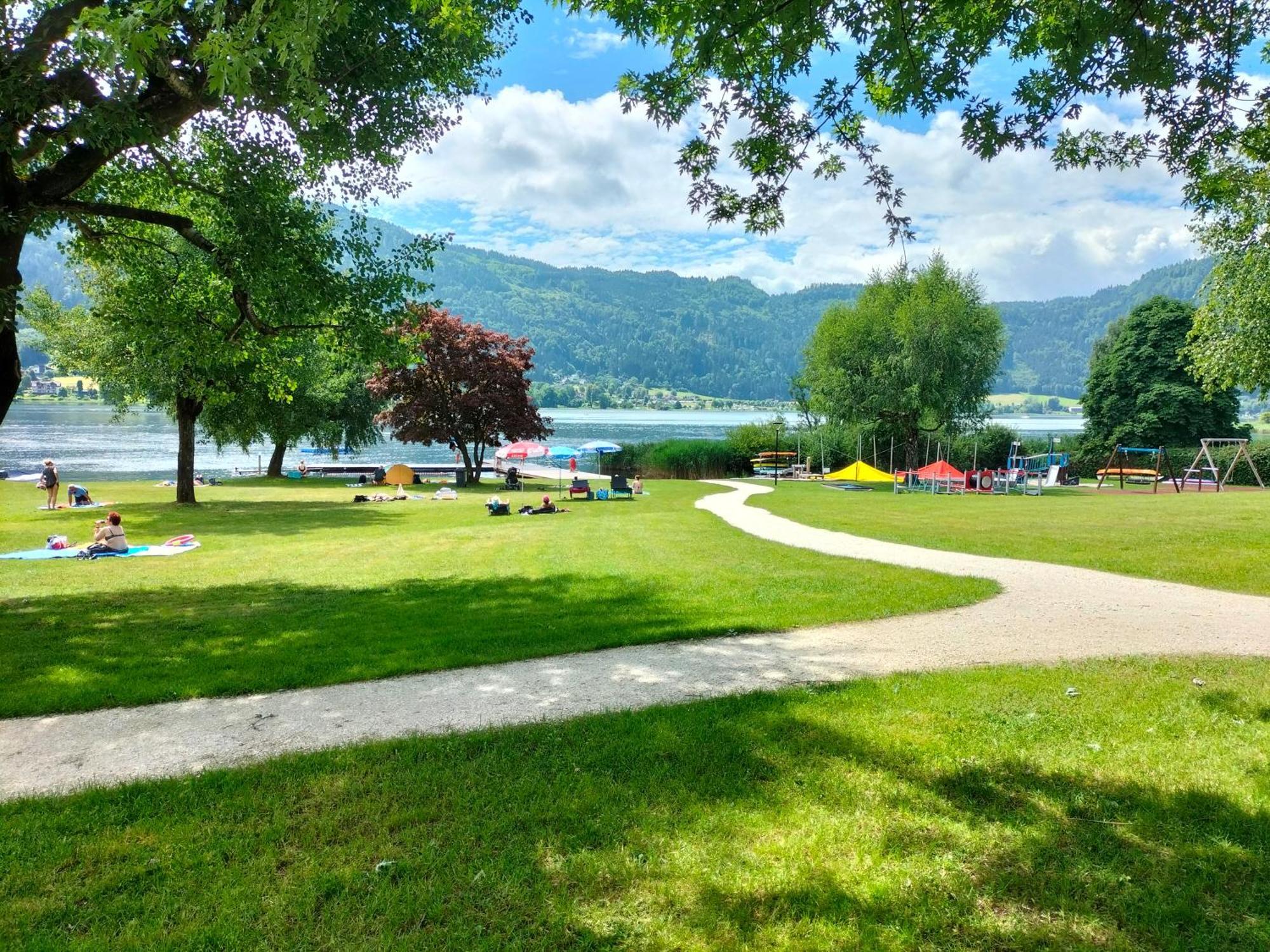 Appartement Seeleben Bodensdorf Buitenkant foto